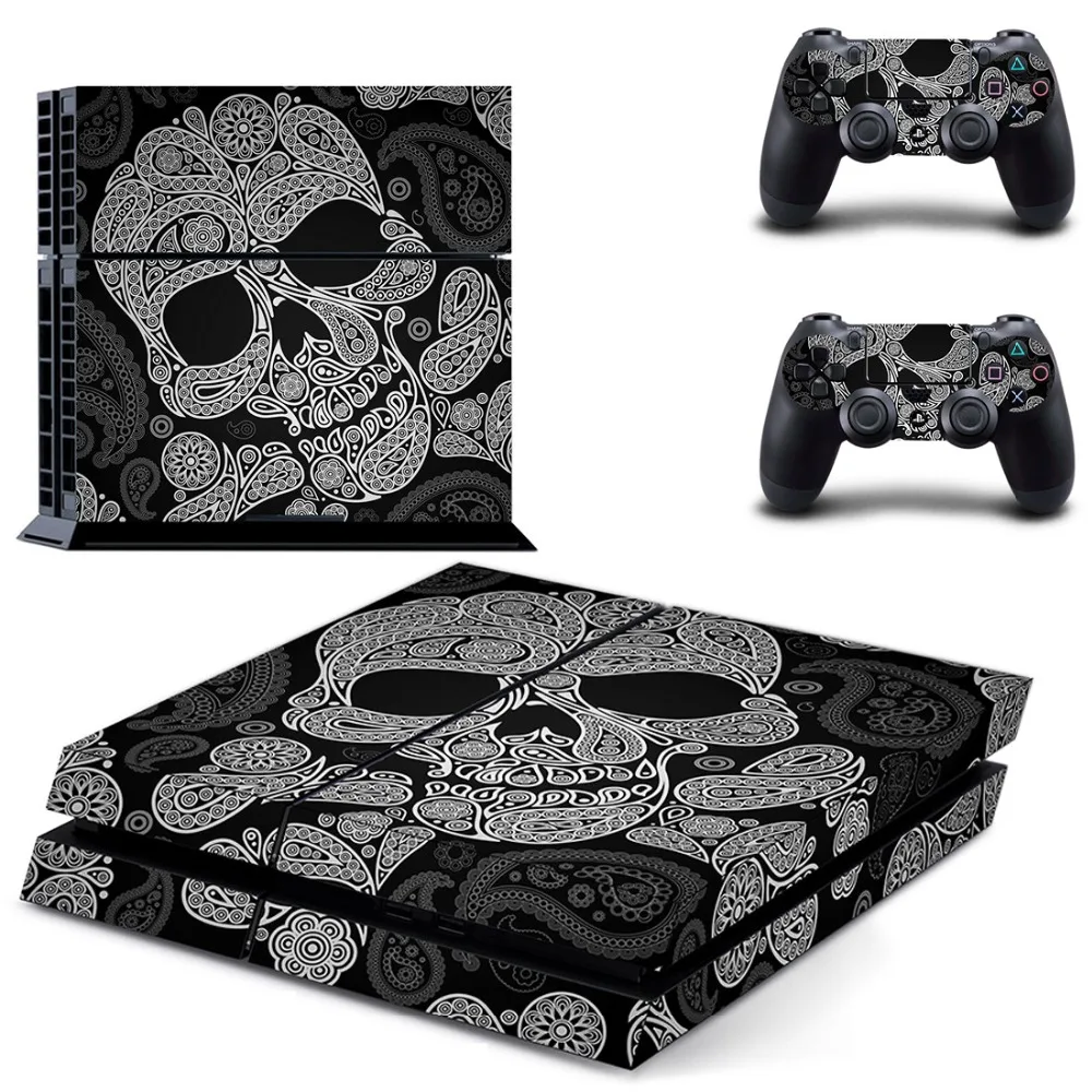 Синий, белый, серебристый, металл, золото, наклейка для PS4 наклейка для DualShock playstation 4 консоль и 2 контроллера наклейка для PS4 виниловая наклейка