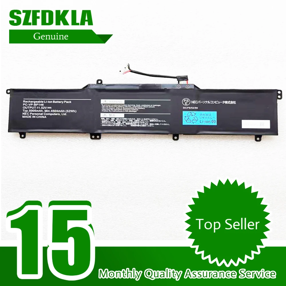 

SZFDKLA 11,52 V 4504 мА/ч, новые оригинальные PC-VP-BP146 Батарея для Nec серии