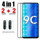 Защитное стекло 4 в 1 для Honor 10 20 30 9X 9 Lite 8X 10i 20i 30i