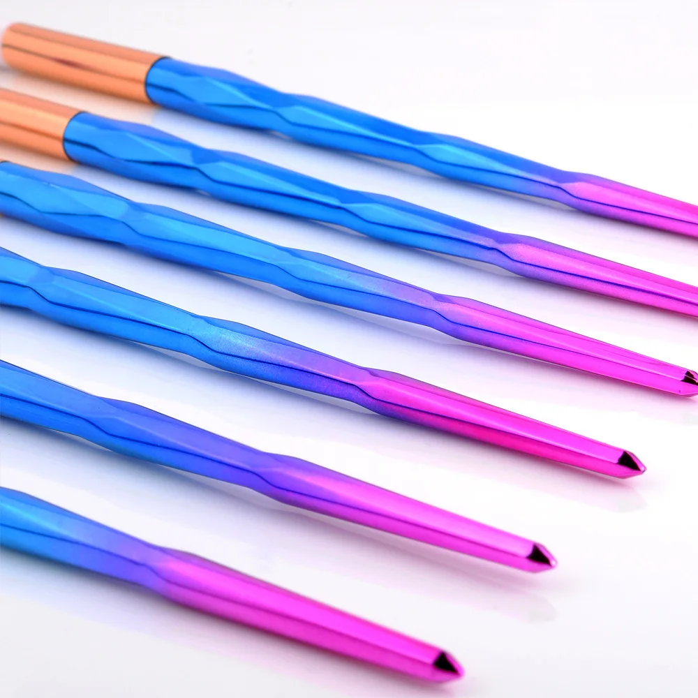 

20PCS/Set Diamond Makeup Brushes Set Foundation Blush Blending Eye Lip Cosmetic Beauty Powder Make up Brush Eyeshadow Consealer