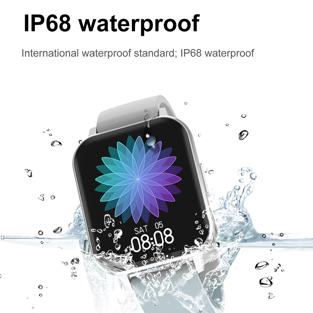 Смарт-часы DTX ECG 2021 дюйма 2020 1 78*420 HD 2 5D экран водонепроницаемость IP68 двойной режим