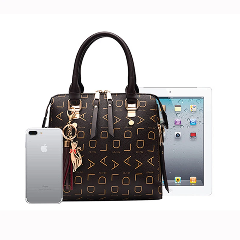 Популярная женская сумка с принтом на плечо роскошная дизайнерская