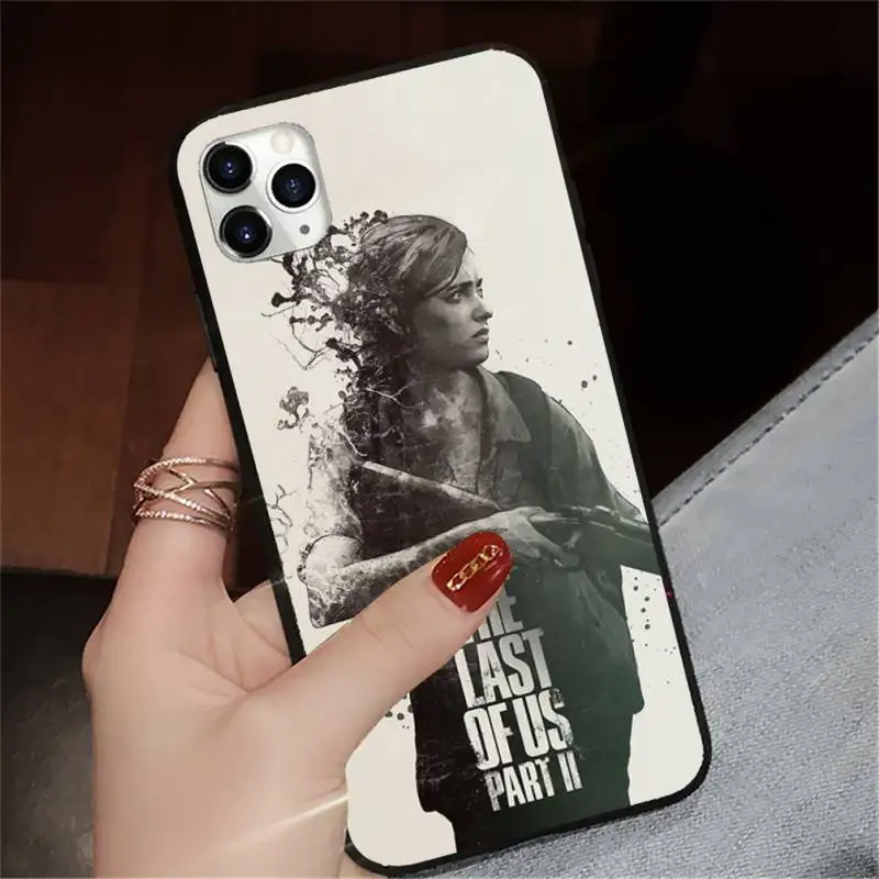

The Last of Us game painting Phone Case for iPhone 11 12 pro XS MAX 8 7 6 6S Plus X 5S SE 2020 XR