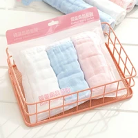 3030cm3 pack cotton high density gauze towel baby small square handkerchief towel saliva towel newborn towel baby milk towel c
