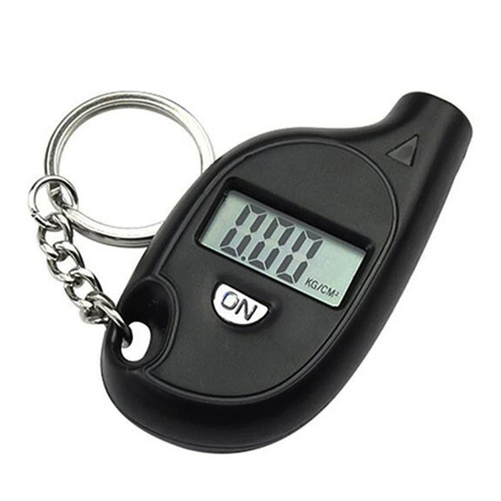 

Car Mini Portable Keychain Tire Air Pressure Gauge Tester Digital LCD Display 2-150 PSI Precise Tyre Air Pressure Monitor Tool