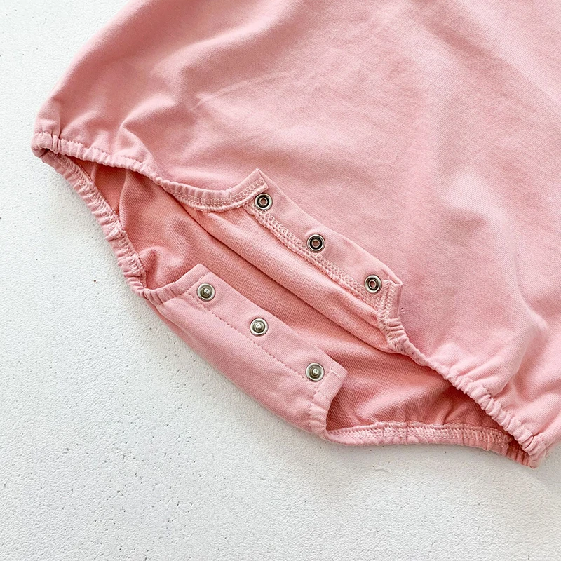 

Newborn Baby Girls Boys Long Sleeve Jumpsuit Overall Cotton Clothes Korean Style Infant Baby Girls Boys Romper