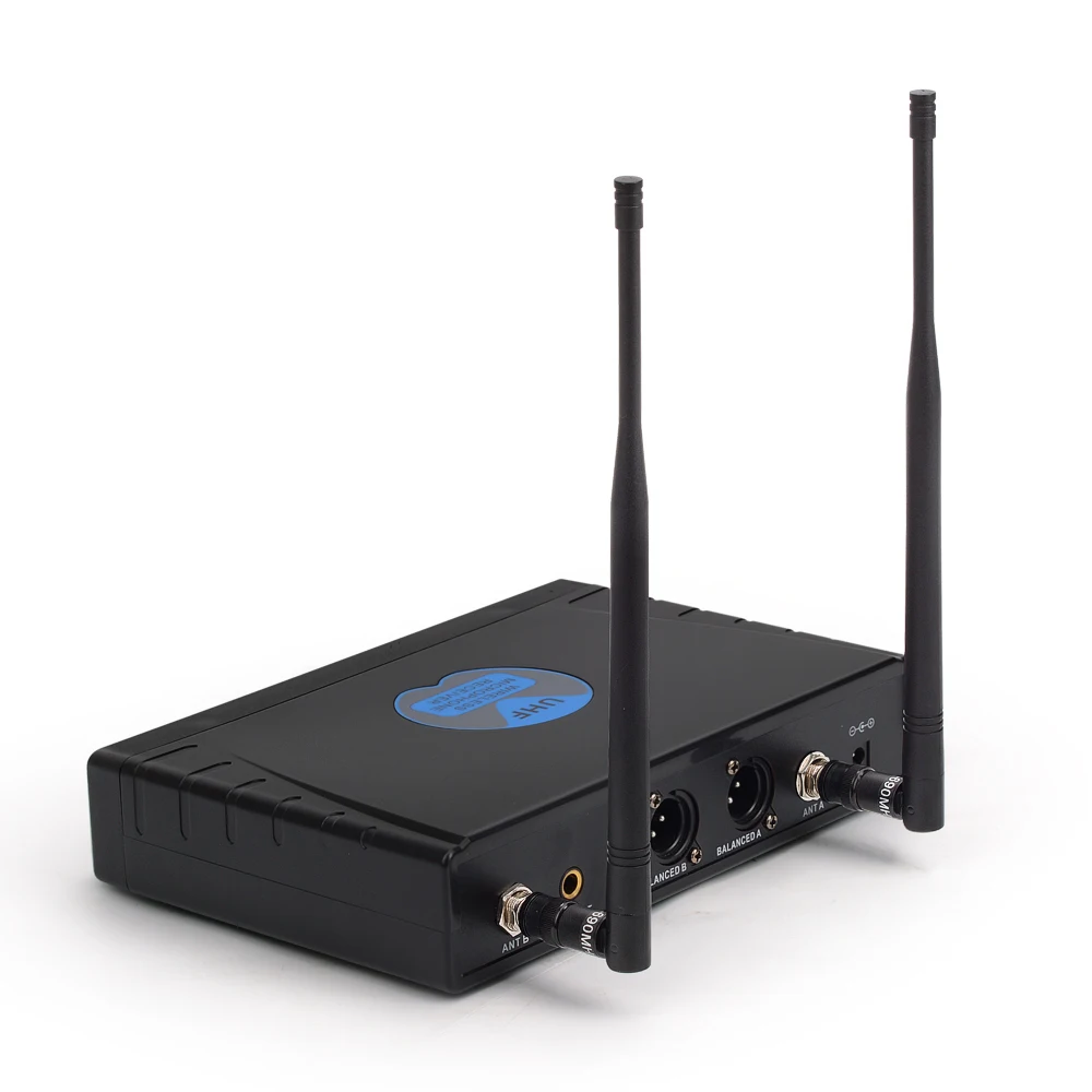 EYK E100 Двойной передатчик UHF беспроводной микрофон с ручной+ поясной пакет+ лацканы+ гарнитура микрофон для караоке церкви Youtube