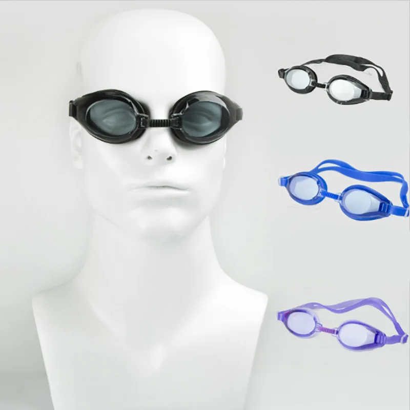 

Adjustable Goggles Swimming Glasses with Earplug Children Waterproof Silicone Mirrored Water Swim Eyewear Set Diving Glasses