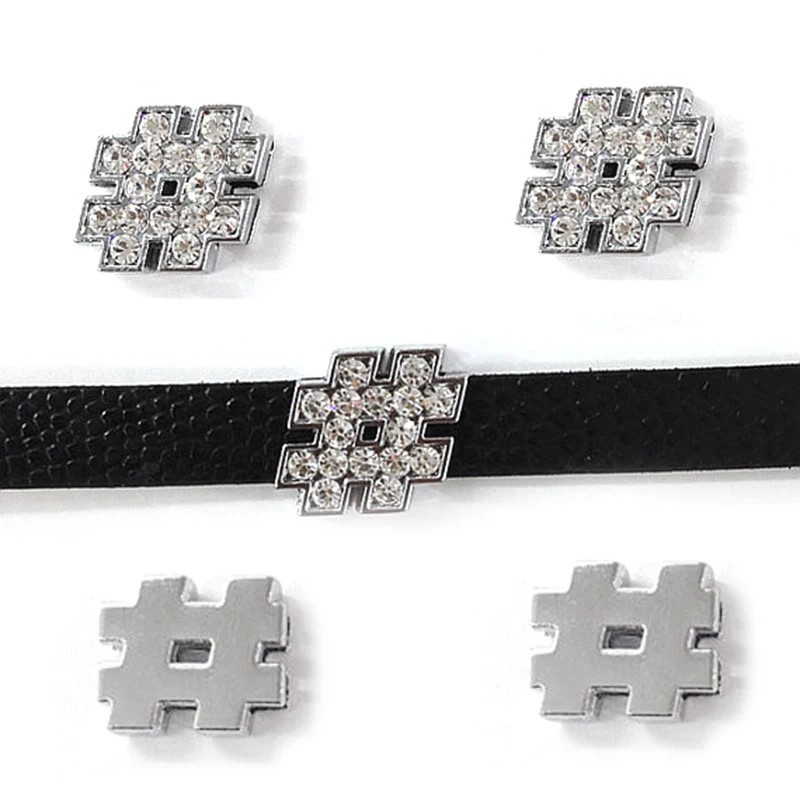 

10 шт./лот внутренний диаметр 8 мм # слайд Шарм DIY Аксессуары подходит для 8 мм широкого ремня ошейник для домашних животных