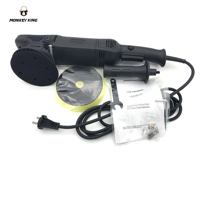 

15mm Throw Dual Action DA Polisher Car Buffer Same Good As Rupes BigFoot 1150w electric auto car polishing machine dual action