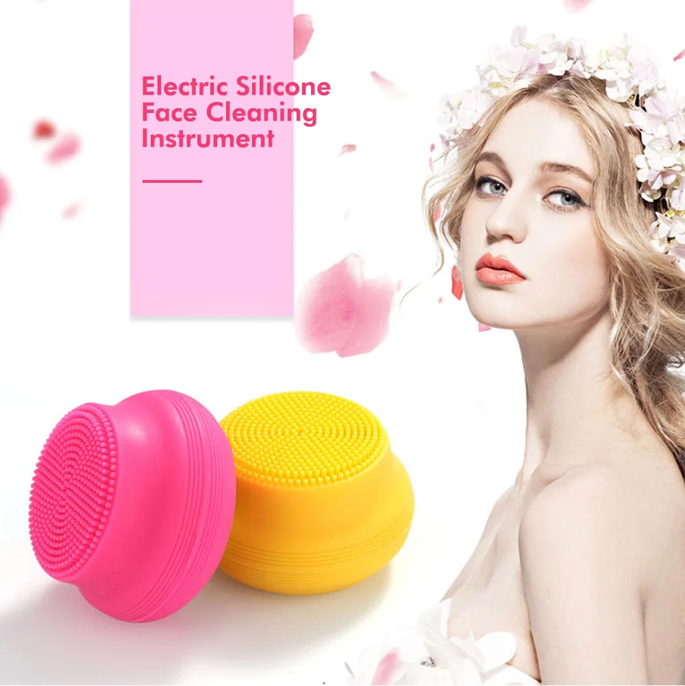 2019 горячий Водостойкий силиконовый инструмент для чистки лица мини