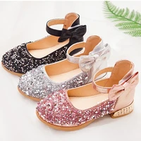 new childrens girls leather shoes kids girls rhinestone princess shoes for wedding and party girls dress shoes chaussure fille