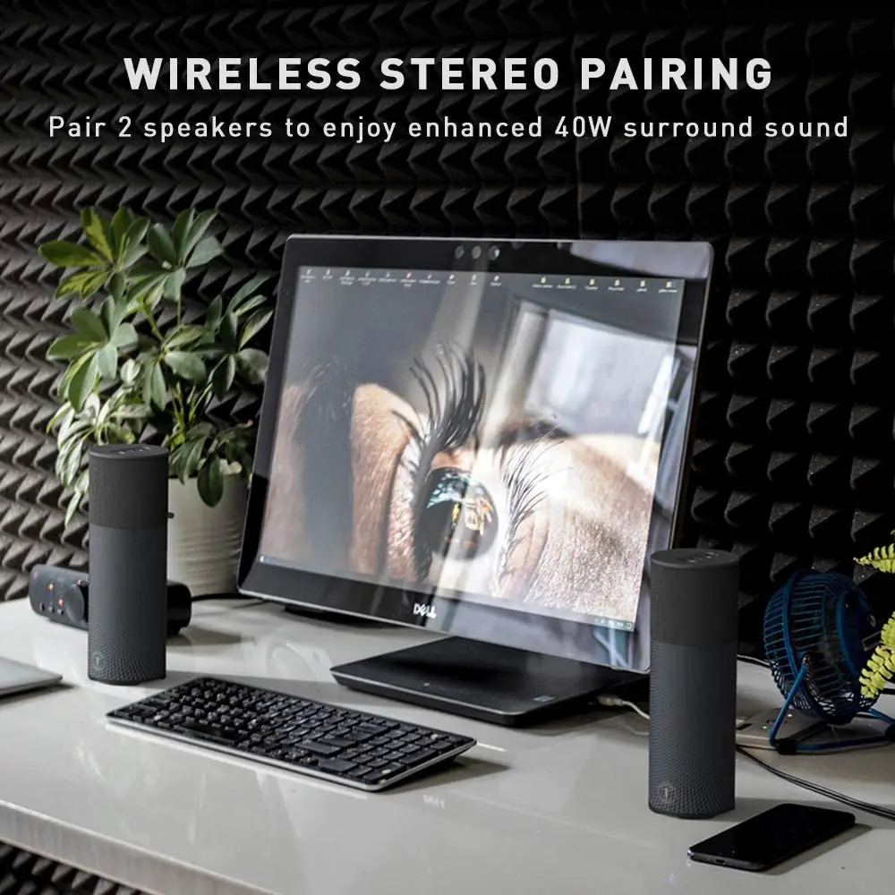 AbramTek King Kong 5 Bluetooth Динамик открытый аудио металлический столбец сабвуфер высокое