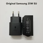 Оригинальное Супербыстрое зарядное устройство европейского стандарта, 25 Вт, адаптер питания для планшета, кабель Type C 3A для Samsung Tab S7, S7 +, SM-T870 T875, T970, T975
