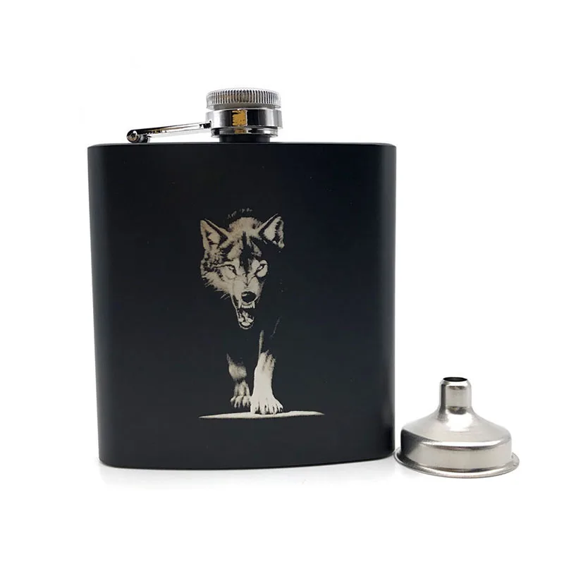 Портативный Флагон из нержавеющей стали дорожный кувшин для водки алкоголя