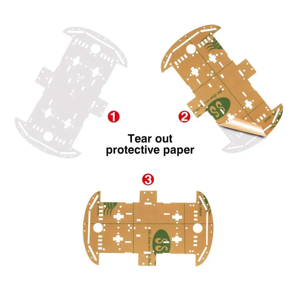 DIY робот набор шасси автомобиля с колесами датчика скорости и аккумуляторной