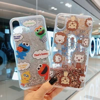cartoon quicksand phone case for iphone 11 pro x xs max xr 6 7 8 plu se 2020 funny and cute back cover new product