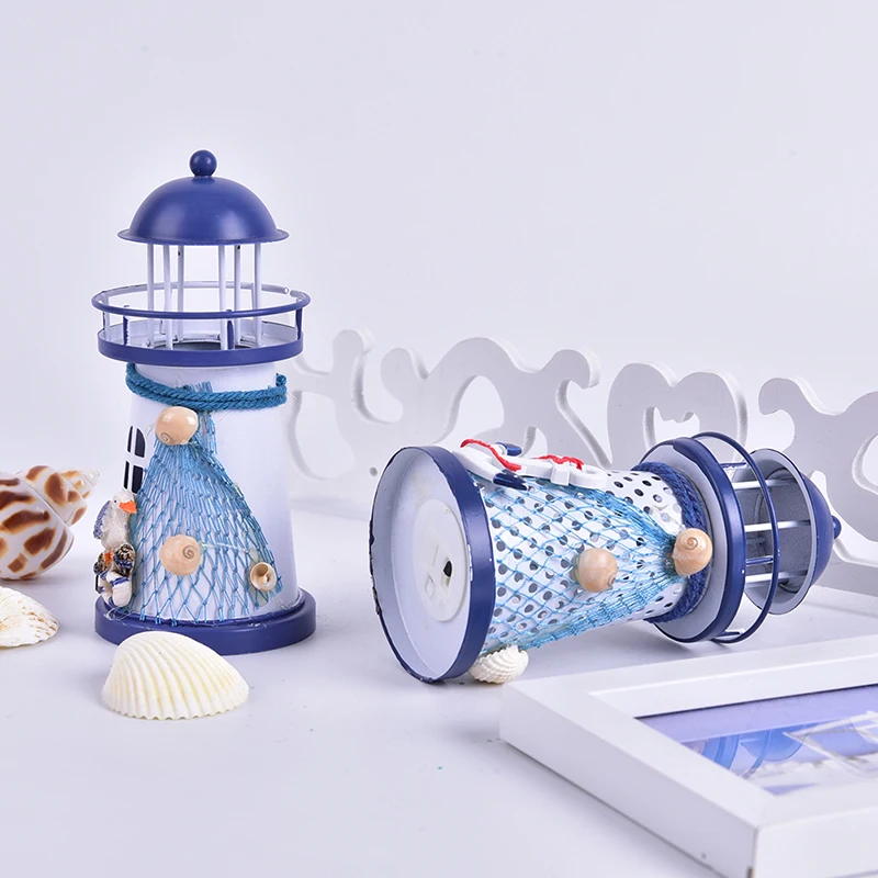 Винтажный держатель для железной Свеча башня в средиземноморском стиле