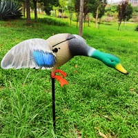 2021 xilei hunting duck decoy electric flying duck motorized duck decoy with remote control with spinning wings