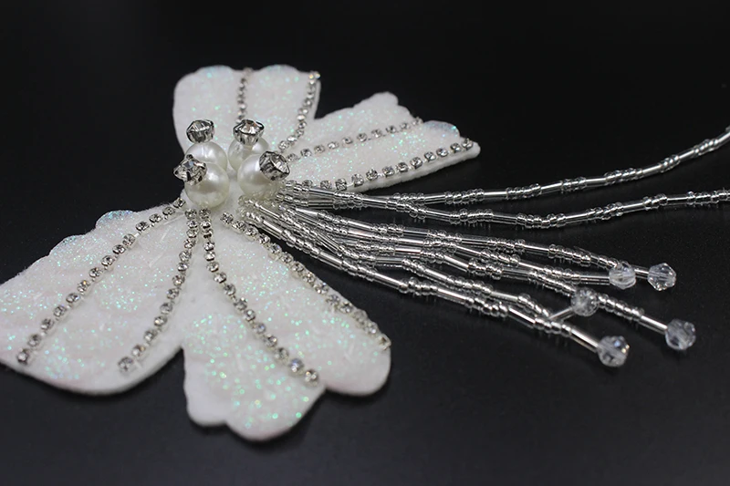 

Clothing DIY accessories wedding dress design decoration beading tassel bowknot patches for clothing decoration accessories
