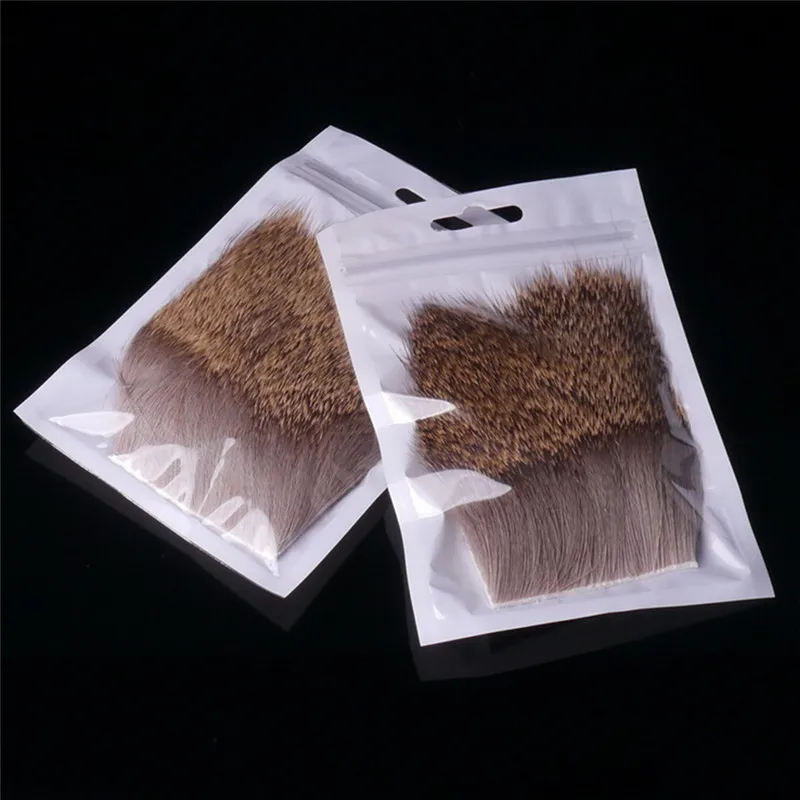 1X Fly Tying Deer Body Hairs Patch Bigger Size 7cm*7cm Elk Hair Caddis Dun Dry Flies Spinner Materials | Спорт и развлечения