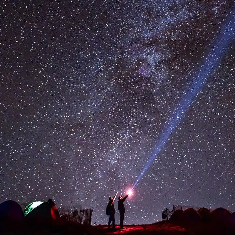 Самый мощный светодиодный фонарик XHP90 с двойным объективом масштабируемый