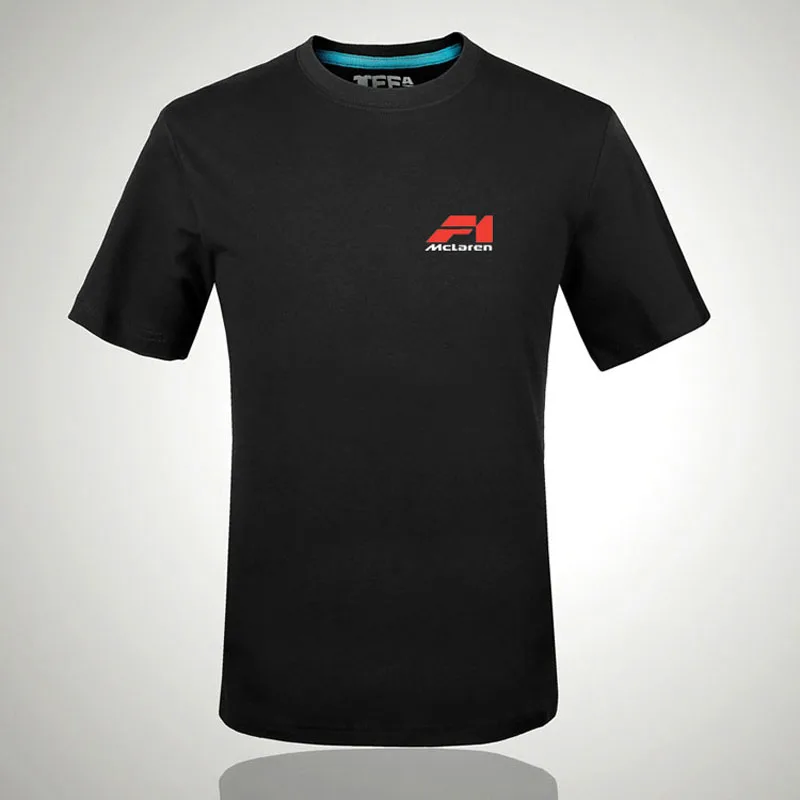 

2021 McLaren Logo T Shirt Letter Printed Fashionable Round Neck T-shirts Short Sleeve T-shirt