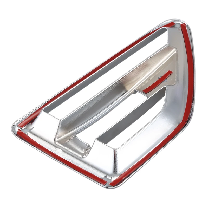 

Accessories Fit for 2007-2015 Land Rover Freelander 2 Lr2 Chrome Wing Side Air Intake Vent Cover Trim Molding Frame 2Pcs/Set