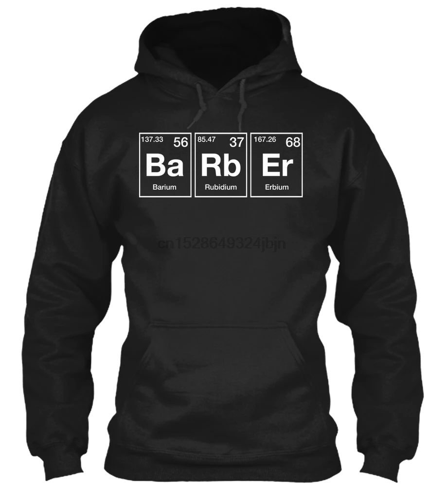 Мужская толстовка с капюшоном и длинным рукавом BARBER (Ba Rb Er) женская уличная