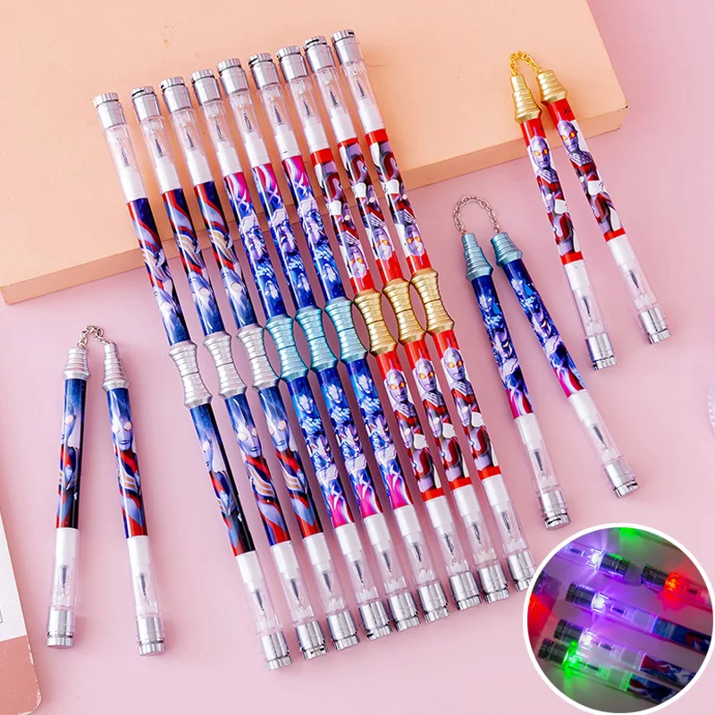 

Светящаяся спиннинговая ручка, черные и синие письма, нунчаки, Спиннер, игрушка для взрослых и детей, антистресс, снятие стресса, подсветка