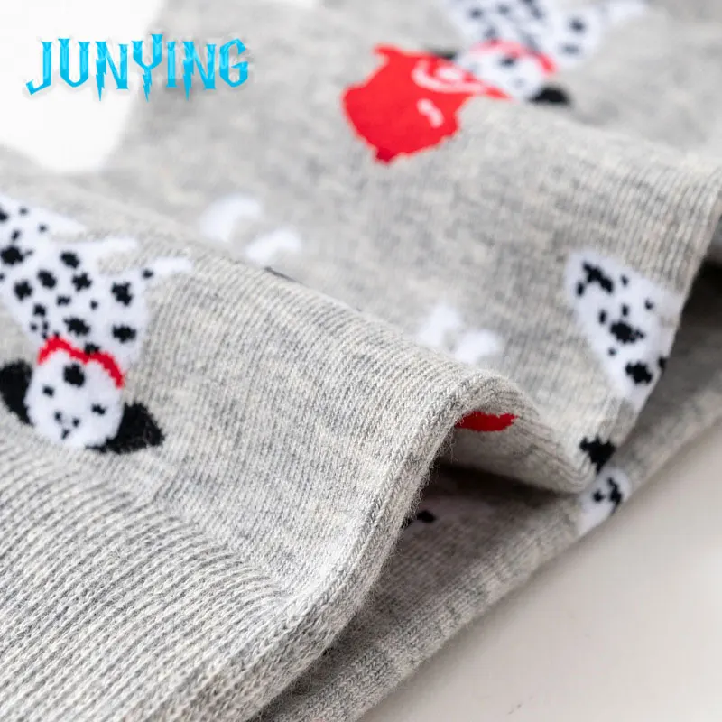 

Colorful Cartoon Dog Socks Men's Medium Tube Casual Cotton Sock Personalized Novelty Sports Breathable Cool