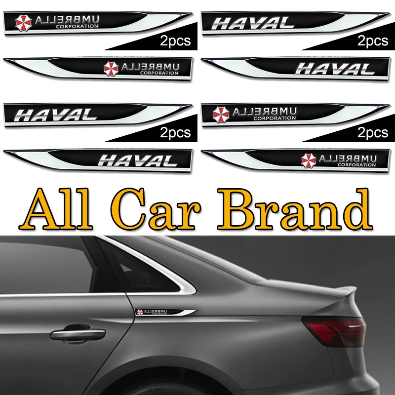 2 шт. автомобильные наклейки на боковые кузова для Chevrolet Cruze Sail Onix Corsa Aveo Captiva Sonic Spark