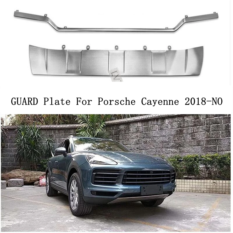 Защитная панель на бампер для Porsche Cayenne 2018 2019 2020 21 передняя и задняя