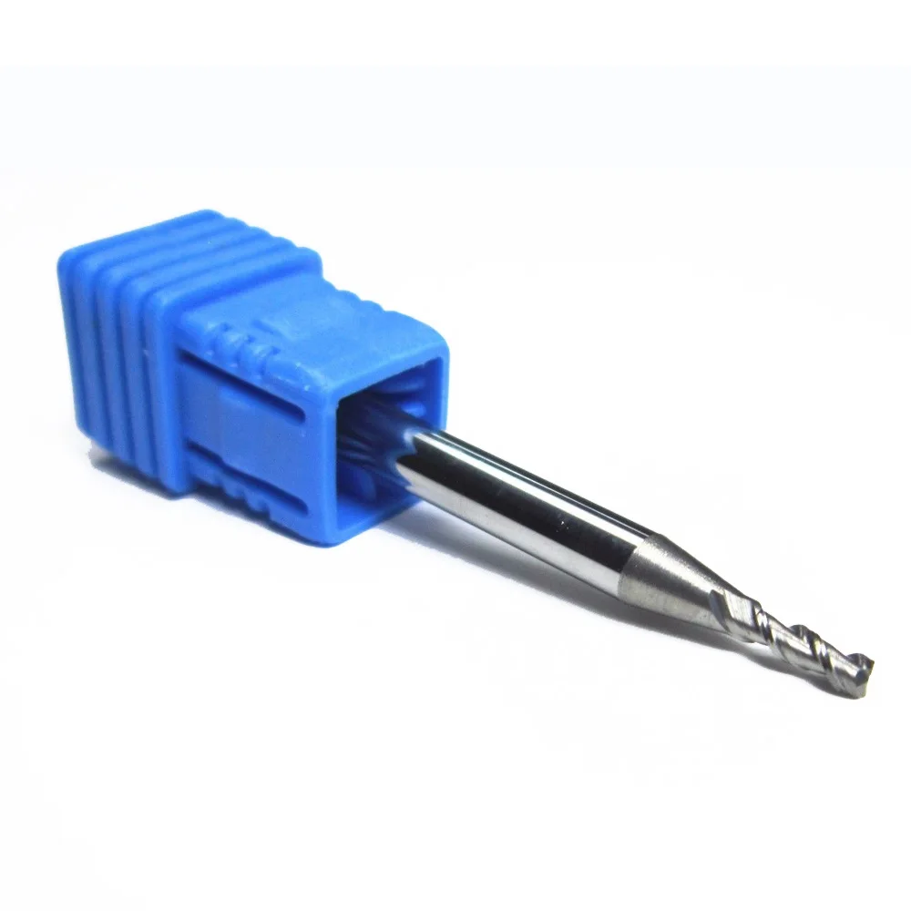 

1x HRC45 2 Flute Tungsten Carbide End Mill Milling Cutter CNC Fits For Aluminum