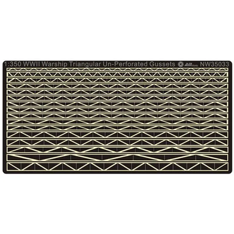 AM-WORKS NW35033 1/350 Треугольные ласты военного корабля времен Второй мировой войны