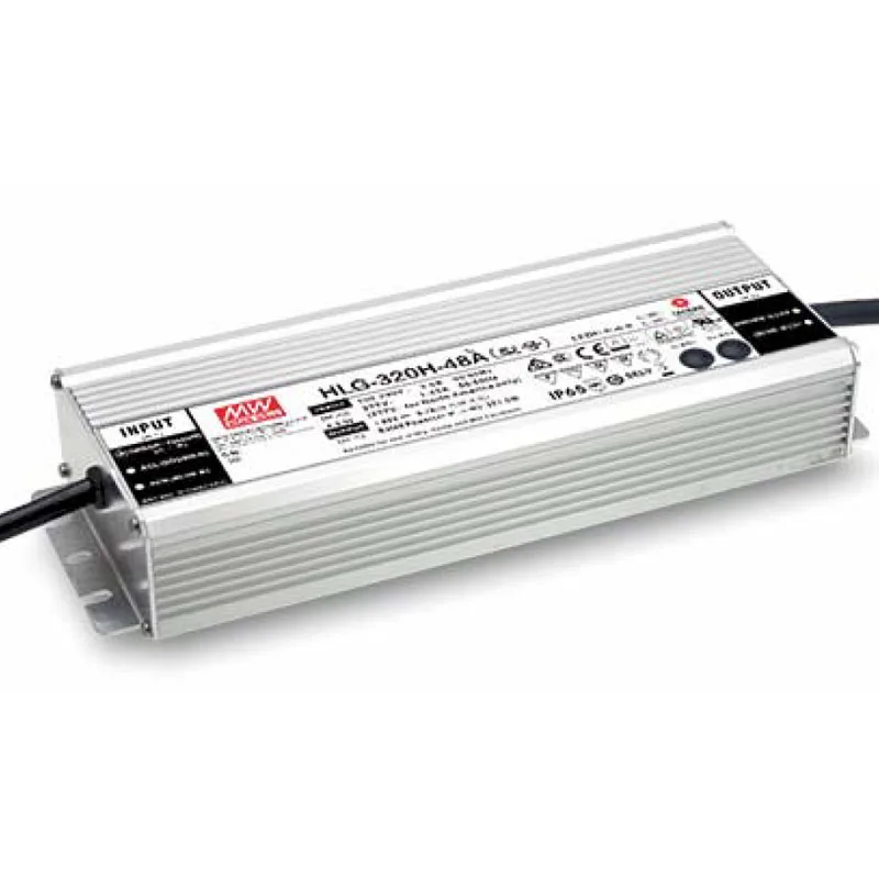 CE UL IP67 300W 320W 480W 600W Светодиодный источник питания AC DC 12V 24V регулятор освещения|led