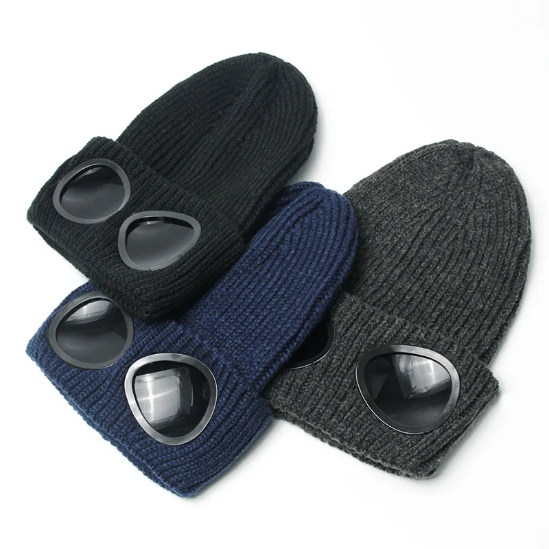 Крутая модная индивидуальная осенне-зимняя вязаная шапка спортивная хип-хоп