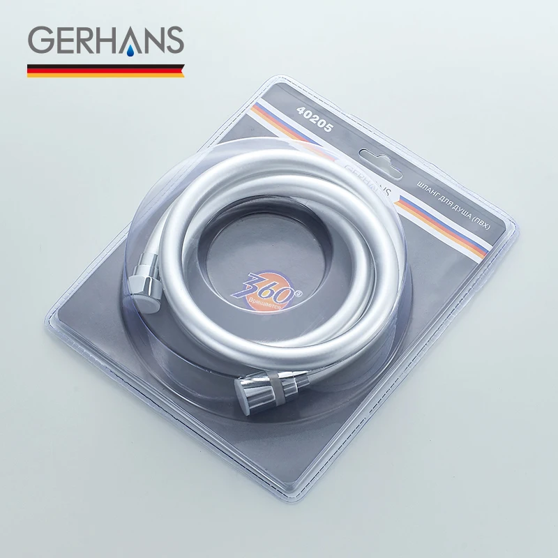 GERHANS Accessories K40205 ПВХ Шланг круглый Упаковка: блистер|Водопроводные шланги| |