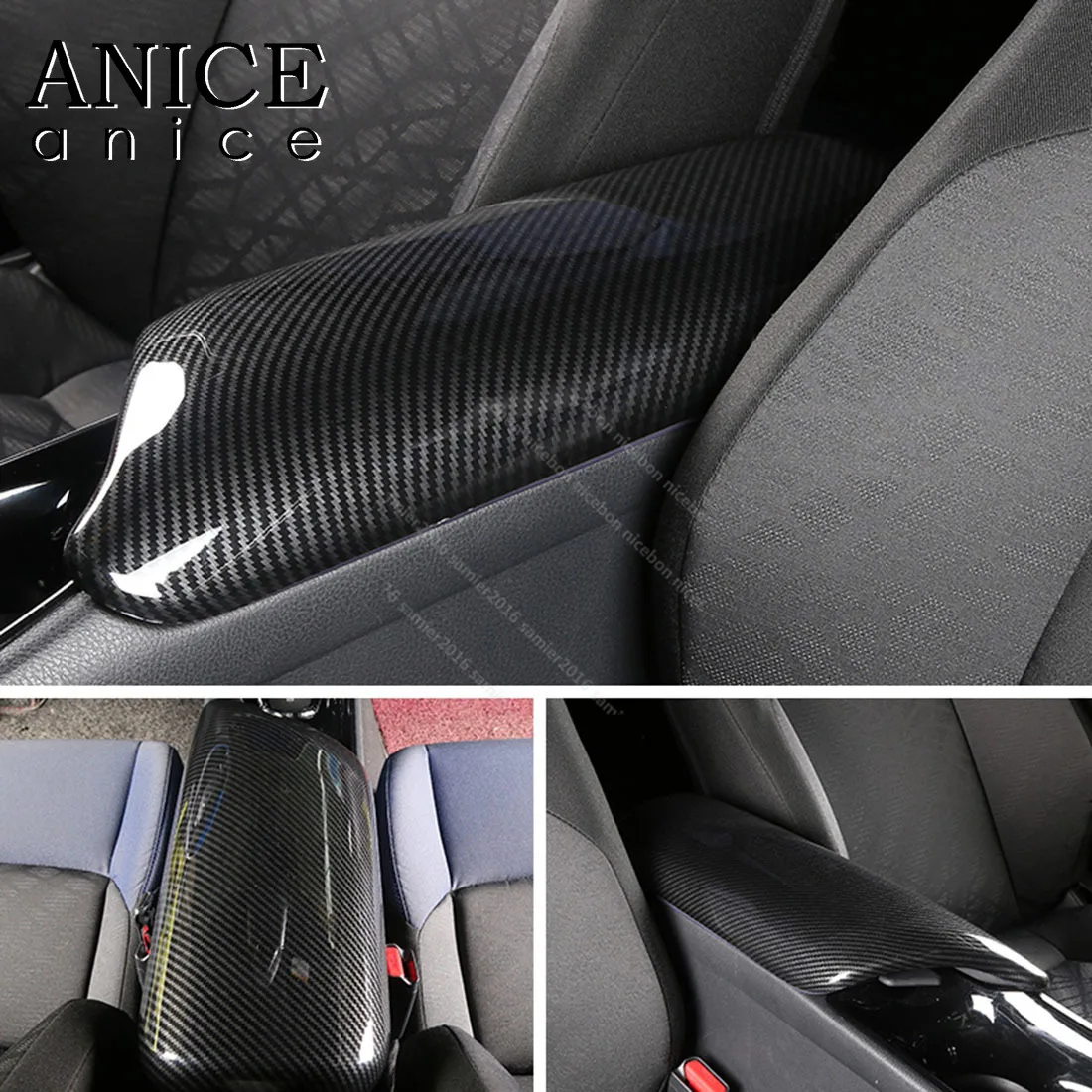 Цвет углеродного волокна декоративная отделка для автомобиля toyota центральный