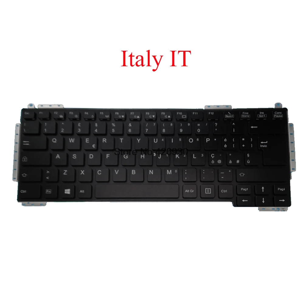 Ноутбук с подсветкой US RU UK PO IT SW BE клавиатура для Fujitsu S904 S935 T904 T935 T936 U904 Португалия