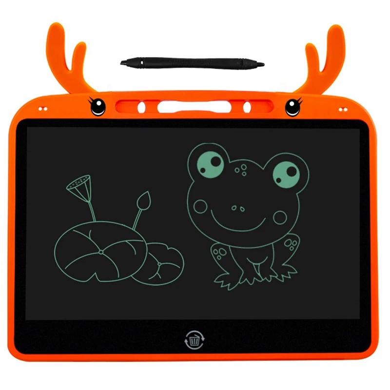 

Children's Cartoon Color Drawing Board Graffiti Board With Lock Erase Button School Children Handwriting Gift