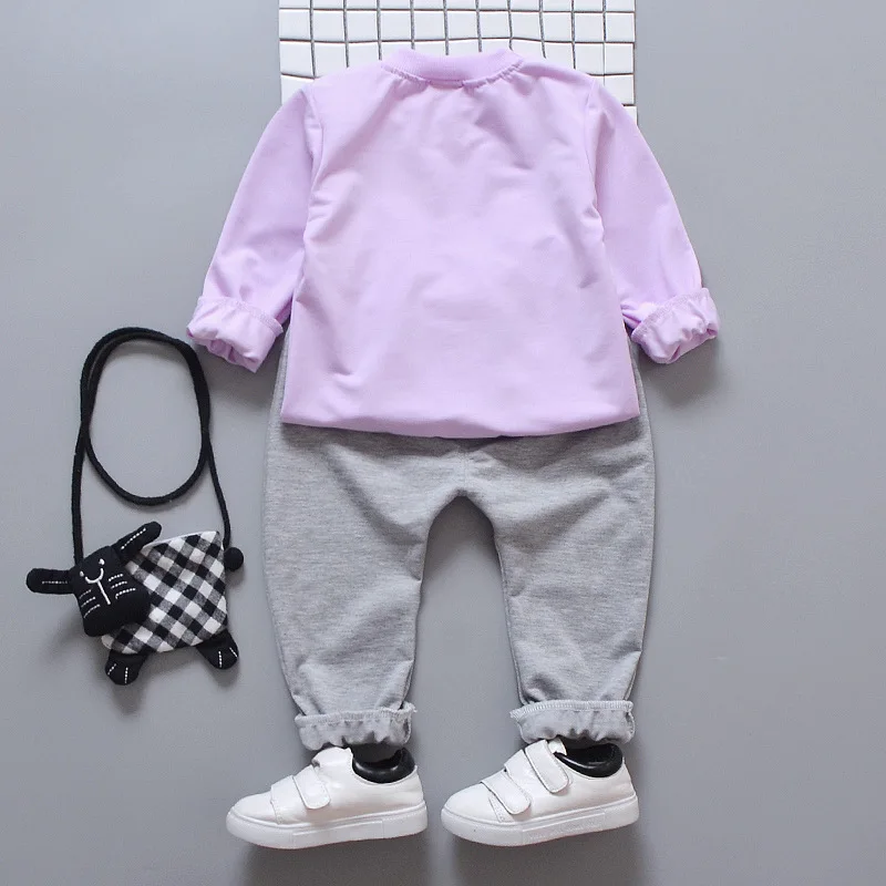2 шт./компл. Детские хлопковые спортивные костюмы | Детская одежда и обувь