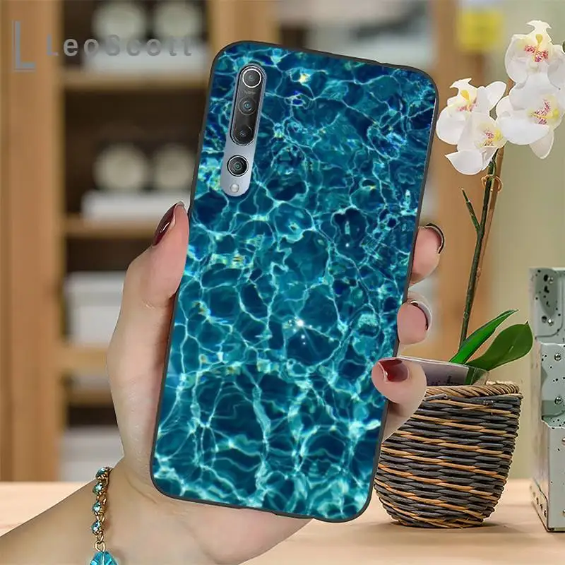 

Blue sea waves beach Phone Case For Xiaomi mi Redmi note 7 8t 9 9t 9s 8 10 10t 11 pro lite K20 max 3
