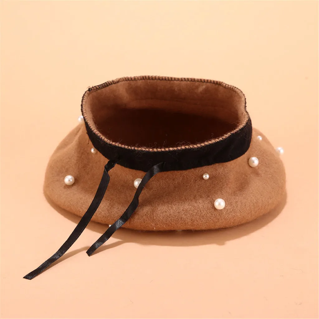 Модная женская зимняя шапка берет корейского художника продавца газет прямая