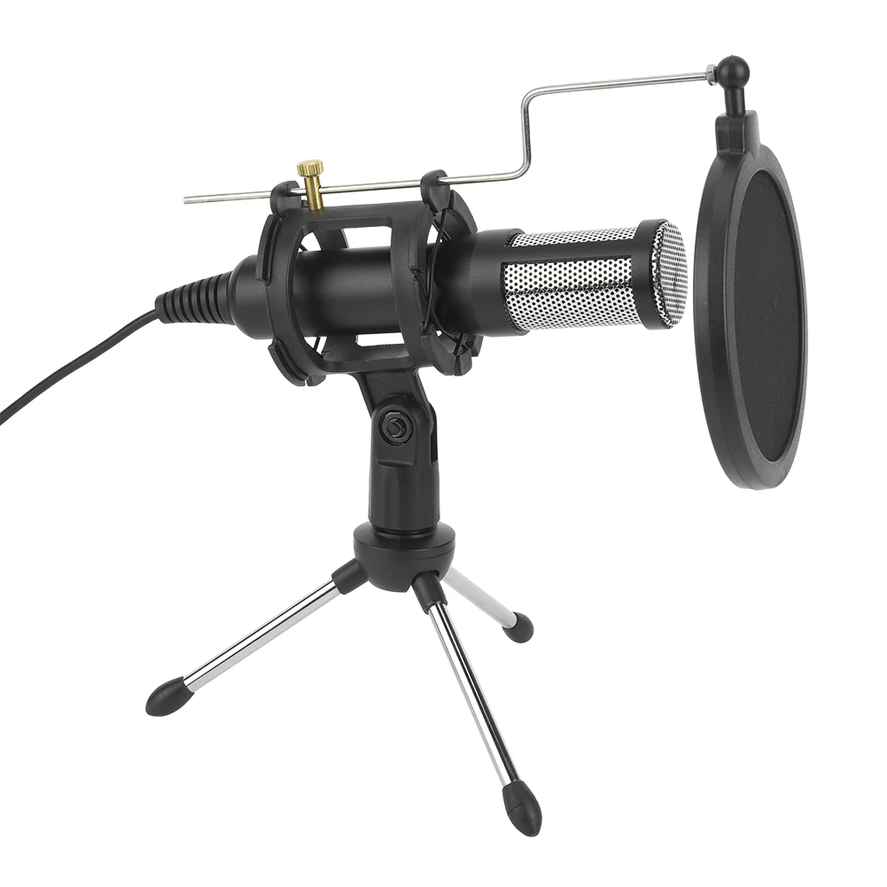 Профессиональный конденсаторный микрофон SOONHUA с USB разъемом микрофоны для игр