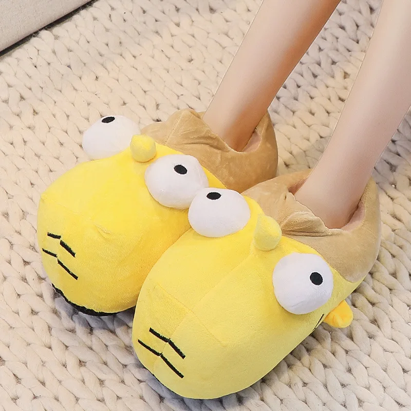 Тапочки женские домашние в виде единорога белые на зиму | Обувь