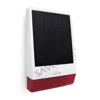 HOMSECUR WirelessWired WIFI 2G Home Alarm SystemWireless Solar Red Flash Siren