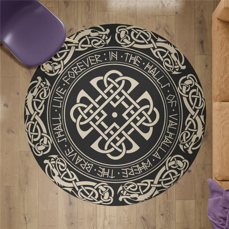 

Viking tattoo Carpet Anti-Skid Area Floor Mat 3D Rug Non-slip Mat Dining Room Living Room Soft Bedroom Carpet style-2