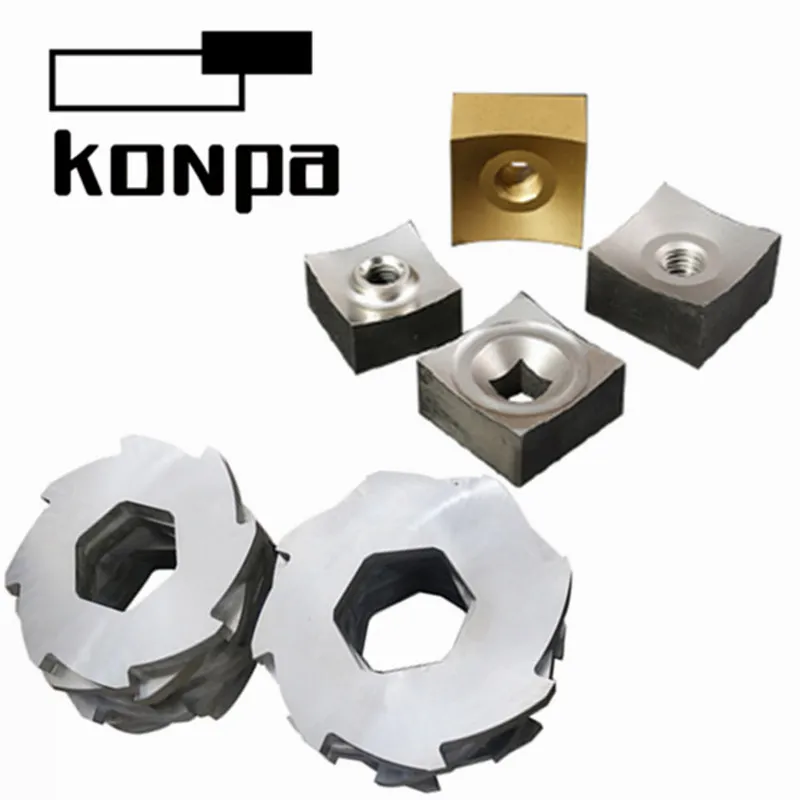 Personalize a Lâmina Uniaxial da Garra Cortador de Máquina Ferramenta de Corte da Imprensa Biaxial Shredder Blades Giratória Lâmina