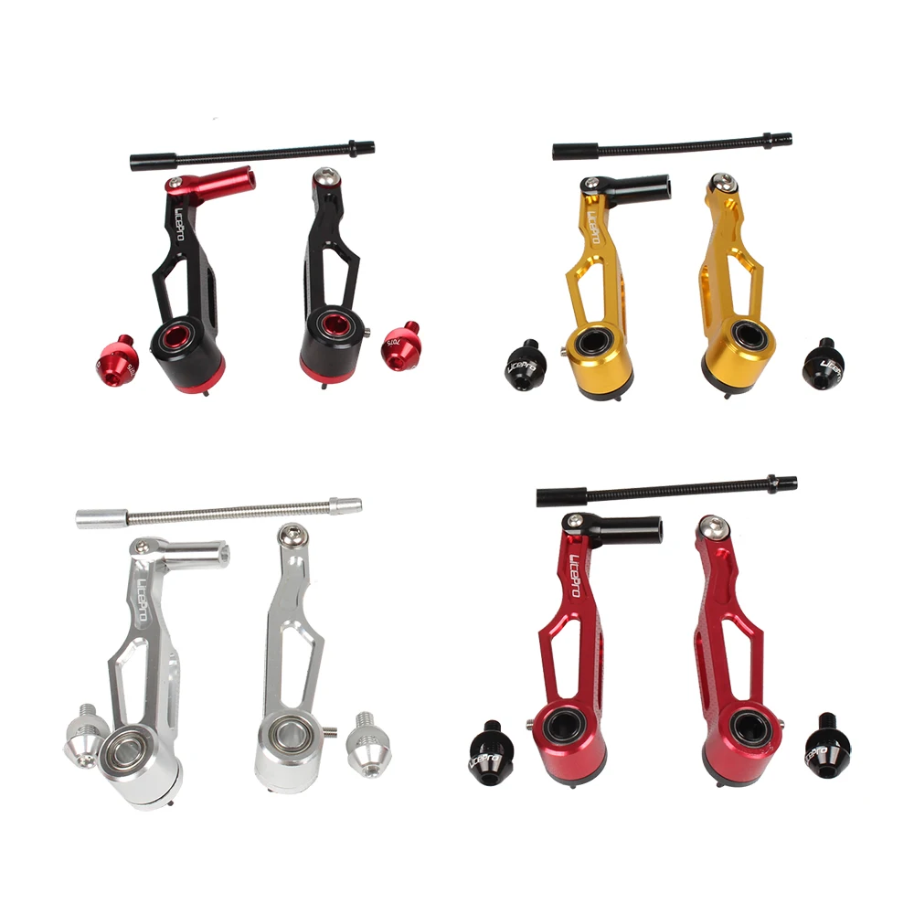 

4 Colors Aluminium Alloy 82/108mm Length 14" 16" Folding Bicycle V Brake Caliper Arm Cycling MTB Mountain Bike V-Brake Sets
